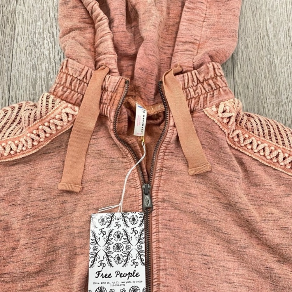 NWT. Free People - Mountain High Cable Hoodie - Picture 12 of 16